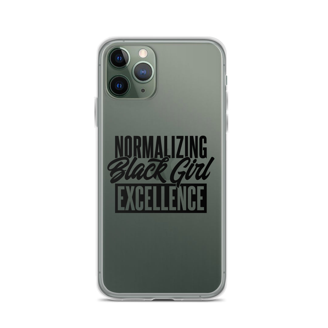 Normalizing Black Girl Excellence iPhone Case