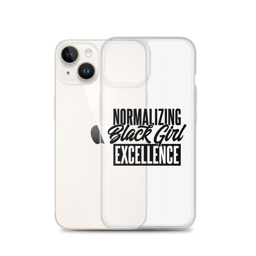 Normalizing Black Girl Excellence iPhone Case