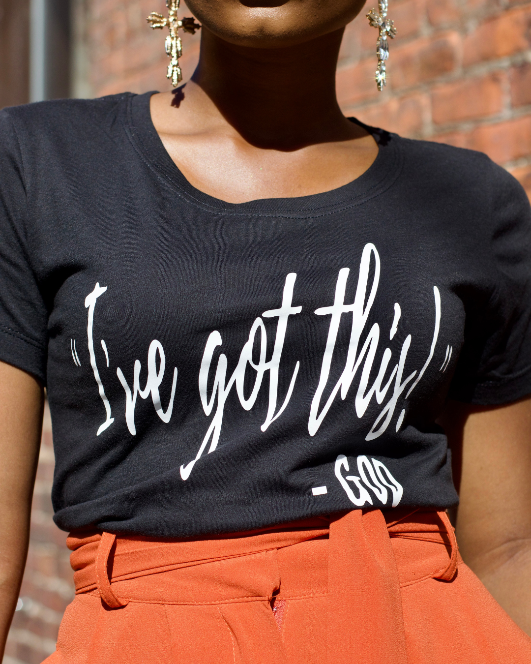 God's Got This Tee close up