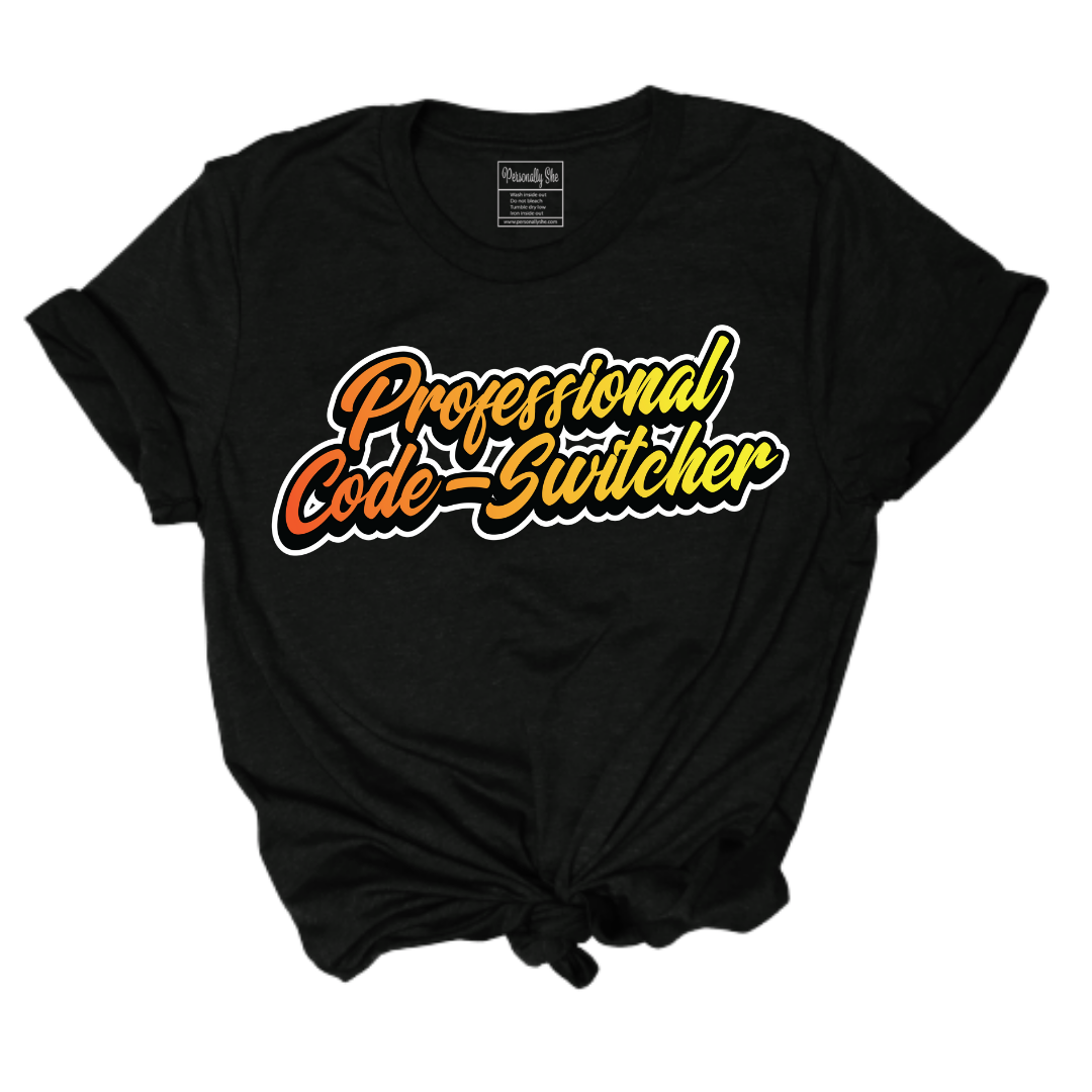 professional code switcher tshirt