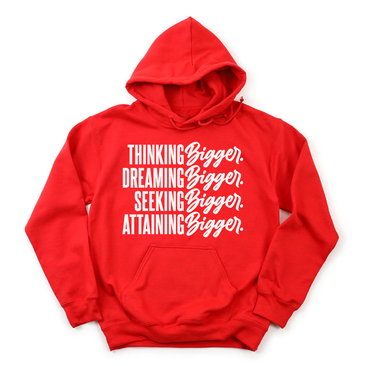 Think Big Red Hoodie