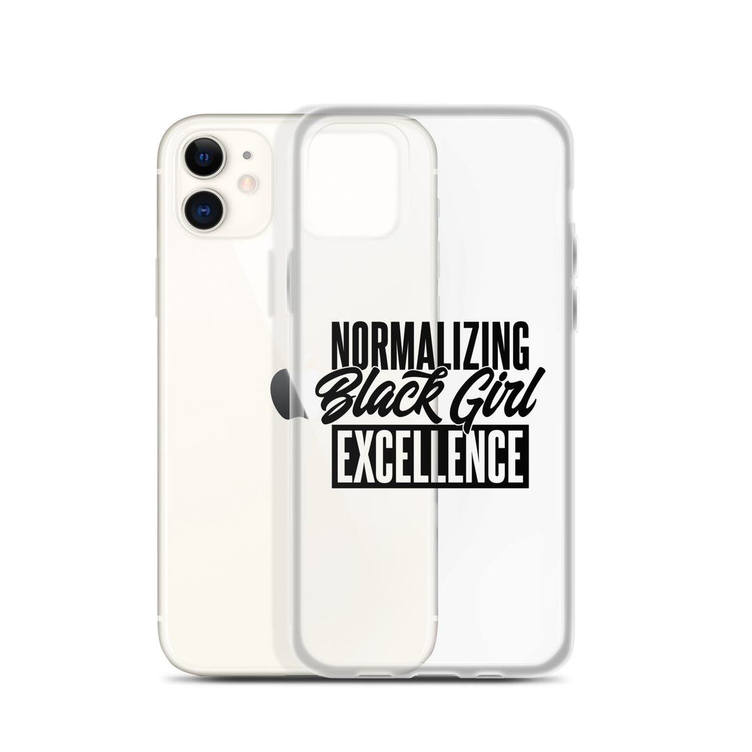 Normalizing Black Girl Excellence iPhone Case