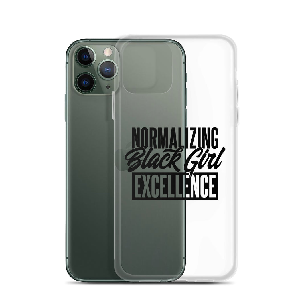 Normalizing Black Girl Excellence iPhone Case