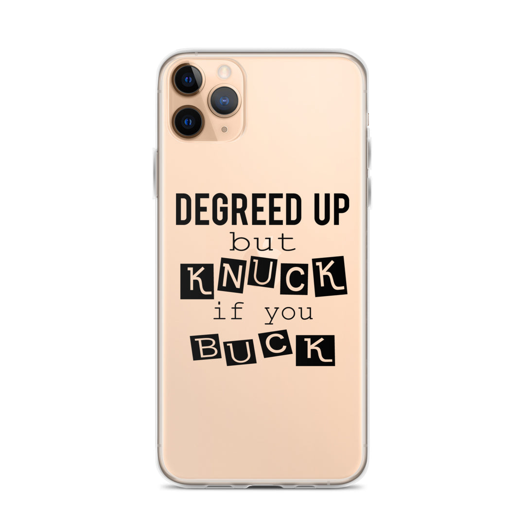 Degreed Up iPhone Case