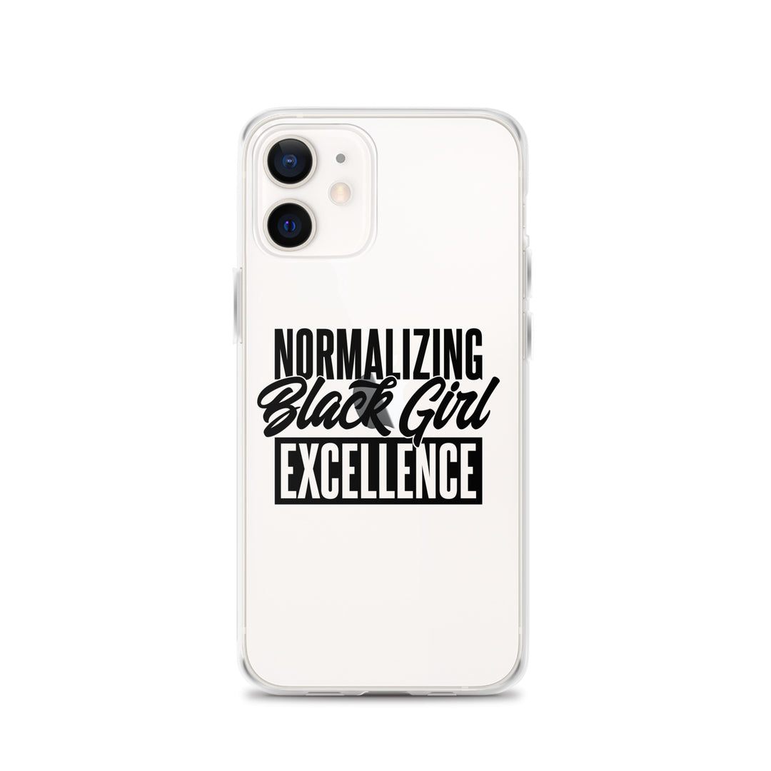 Normalizing Black Girl Excellence iPhone Case