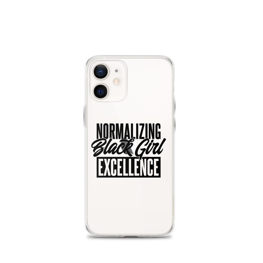 Normalizing Black Girl Excellence iPhone Case