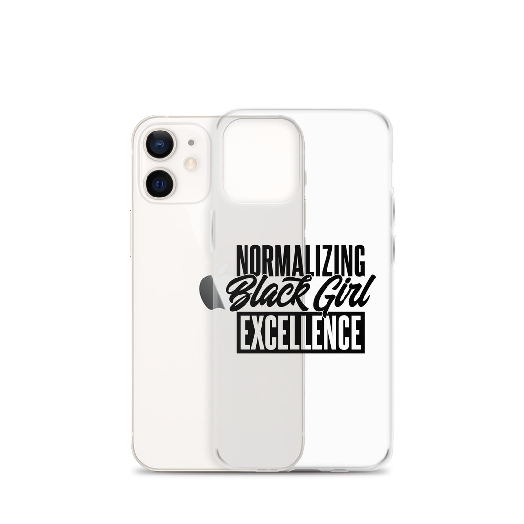 Normalizing Black Girl Excellence iPhone Case