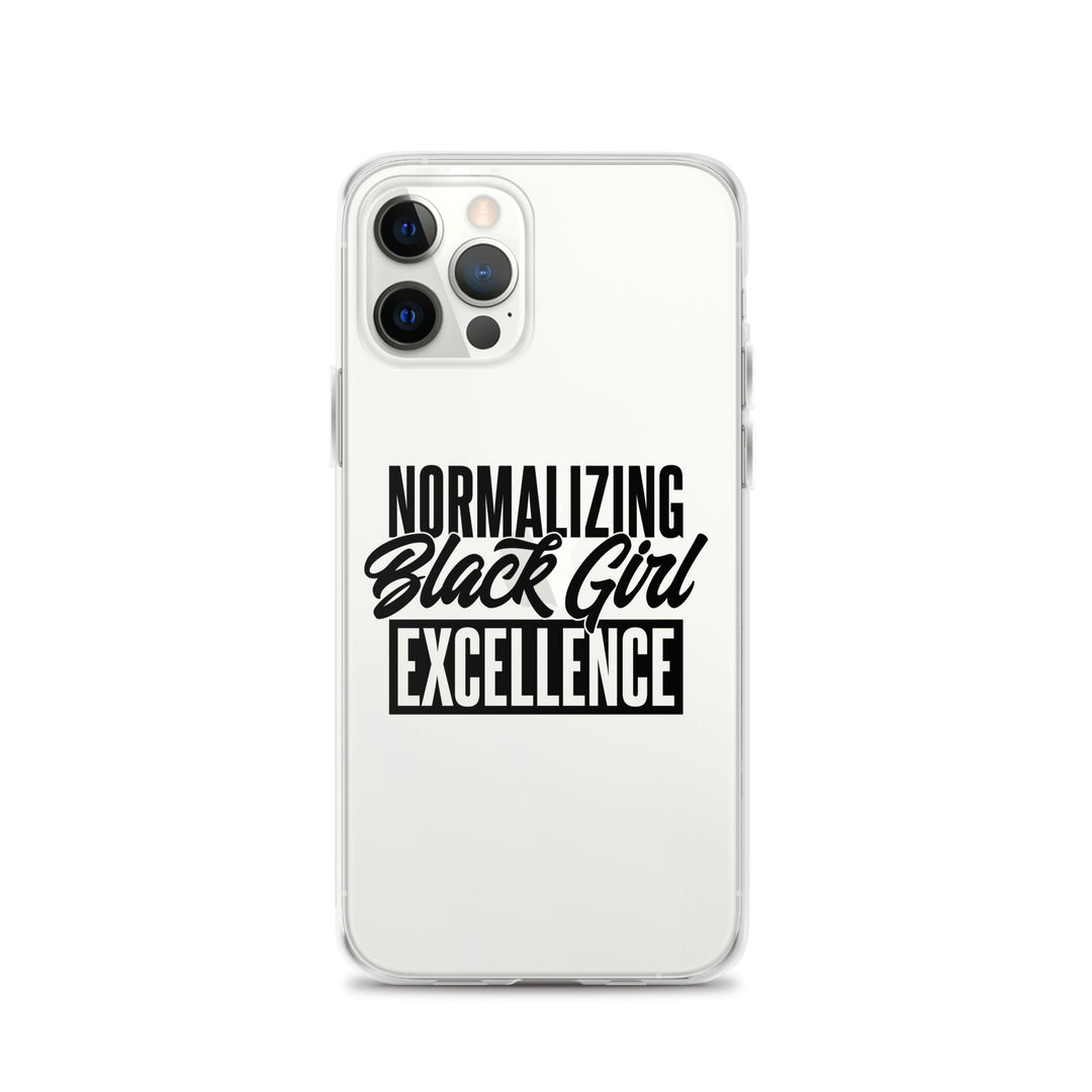 Normalizing Black Girl Excellence iPhone Case