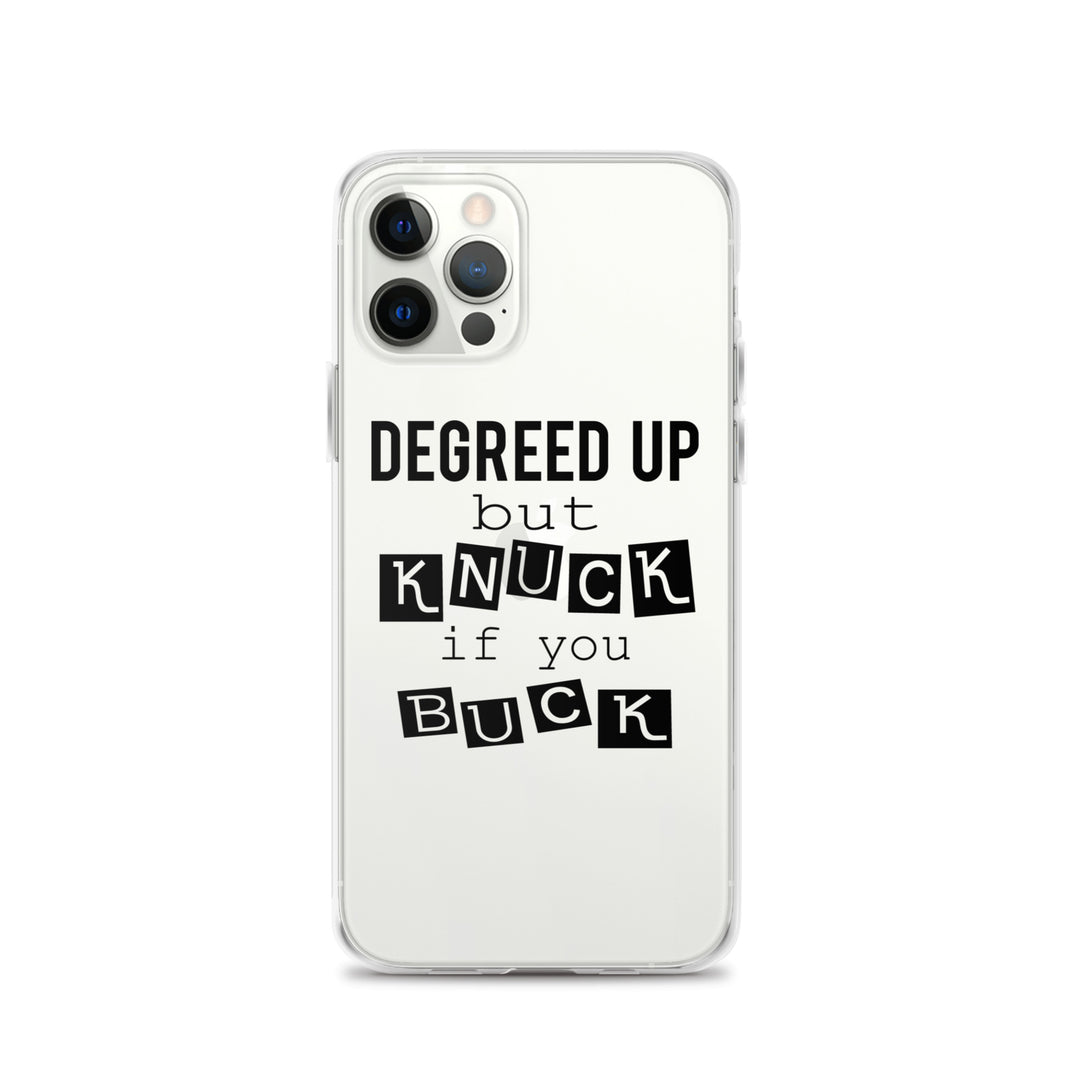 Degreed Up iPhone Case