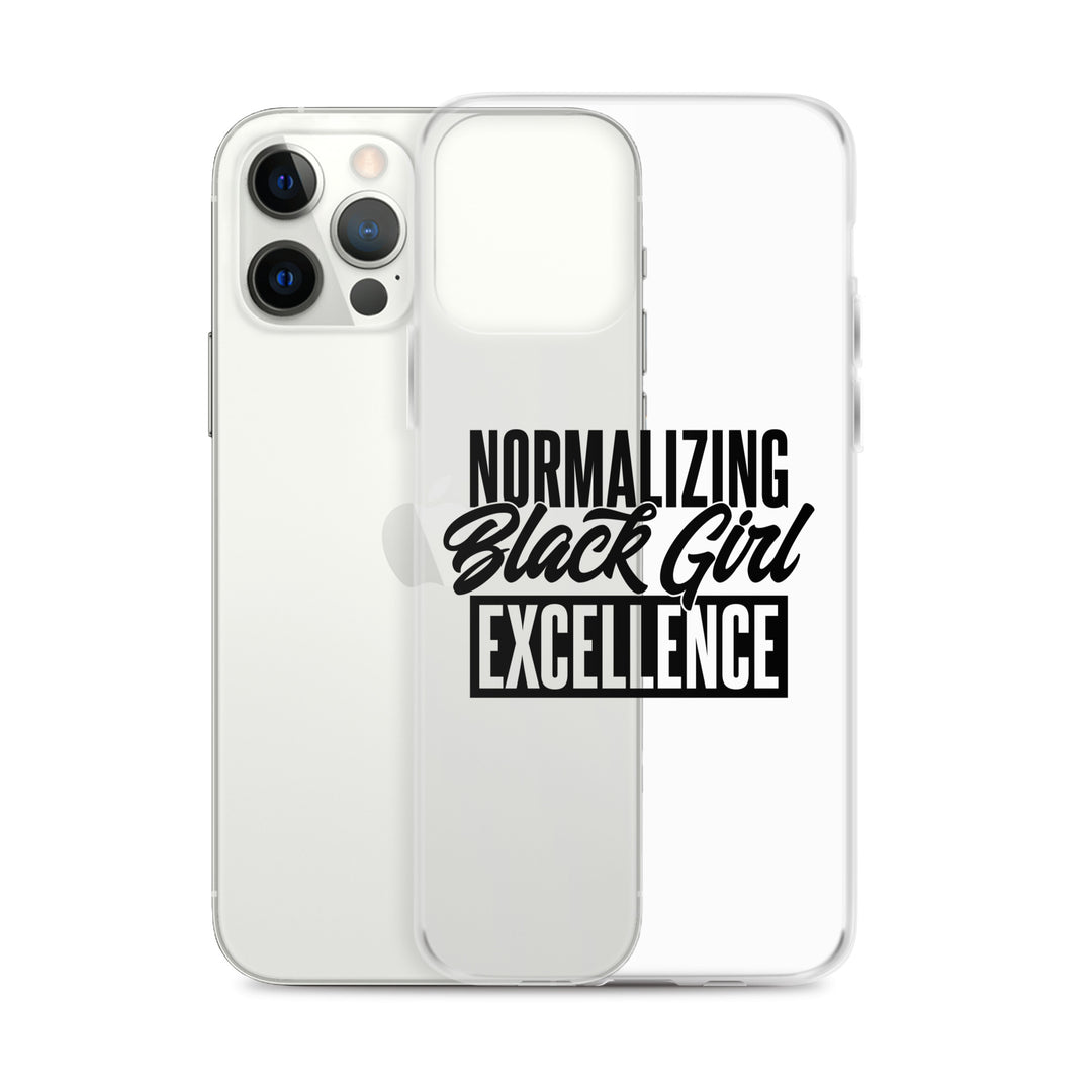 Normalizing Black Girl Excellence iPhone Case