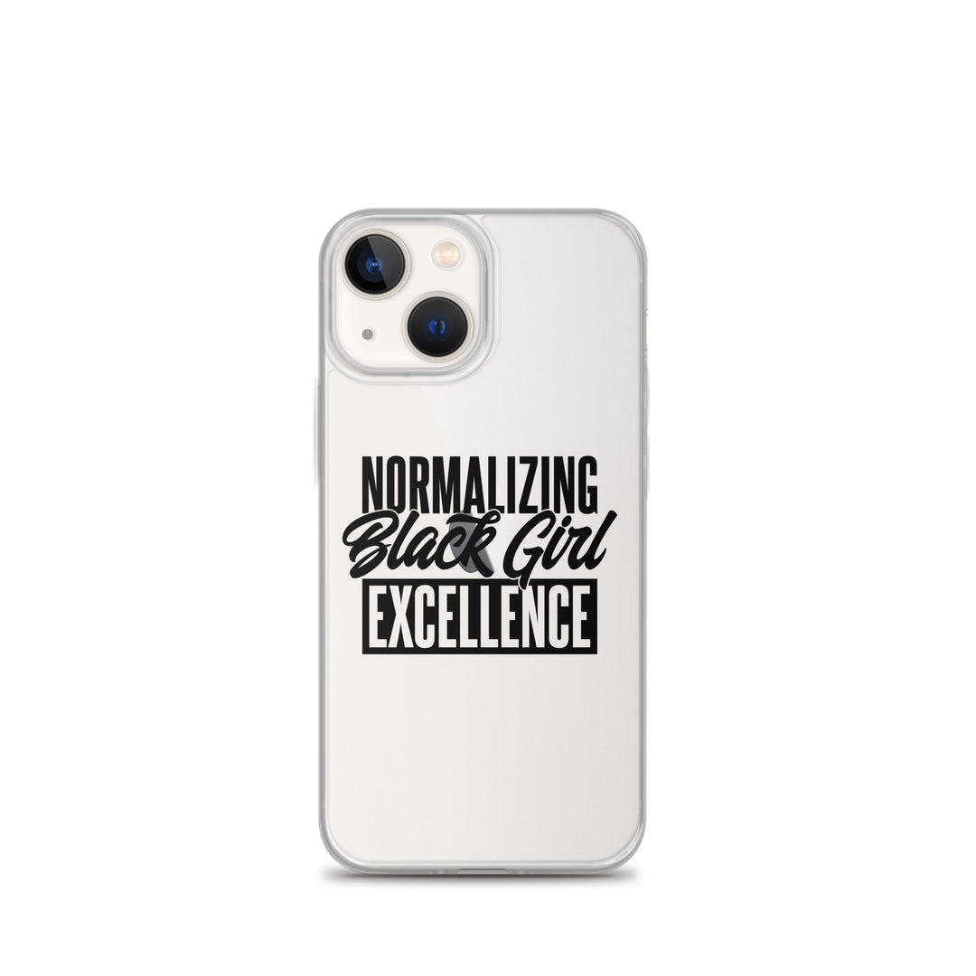 Normalizing Black Girl Excellence iPhone Case