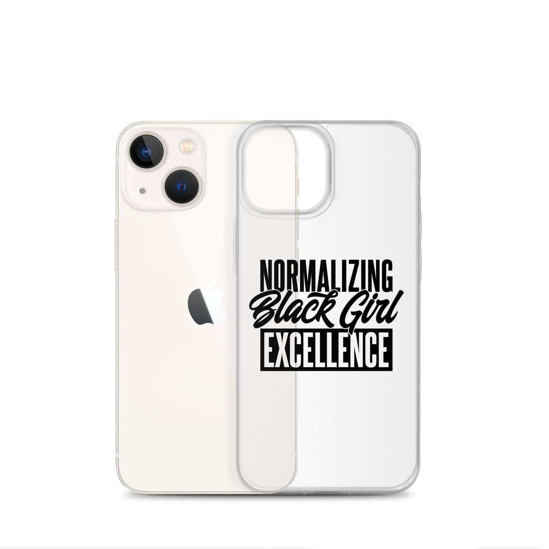 Normalizing Black Girl Excellence iPhone Case