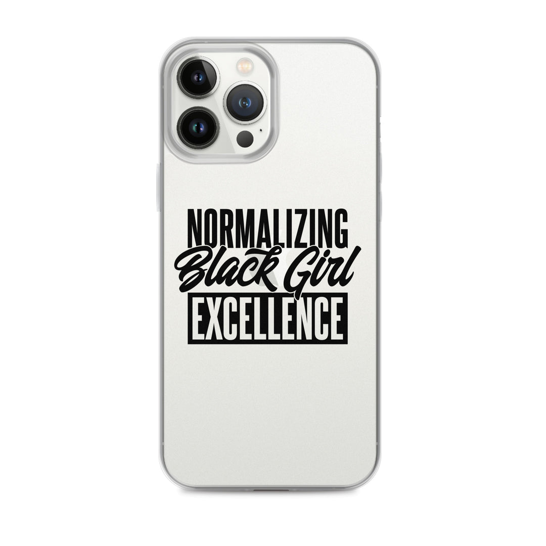 Normalizing Black Girl Excellence iPhone Case