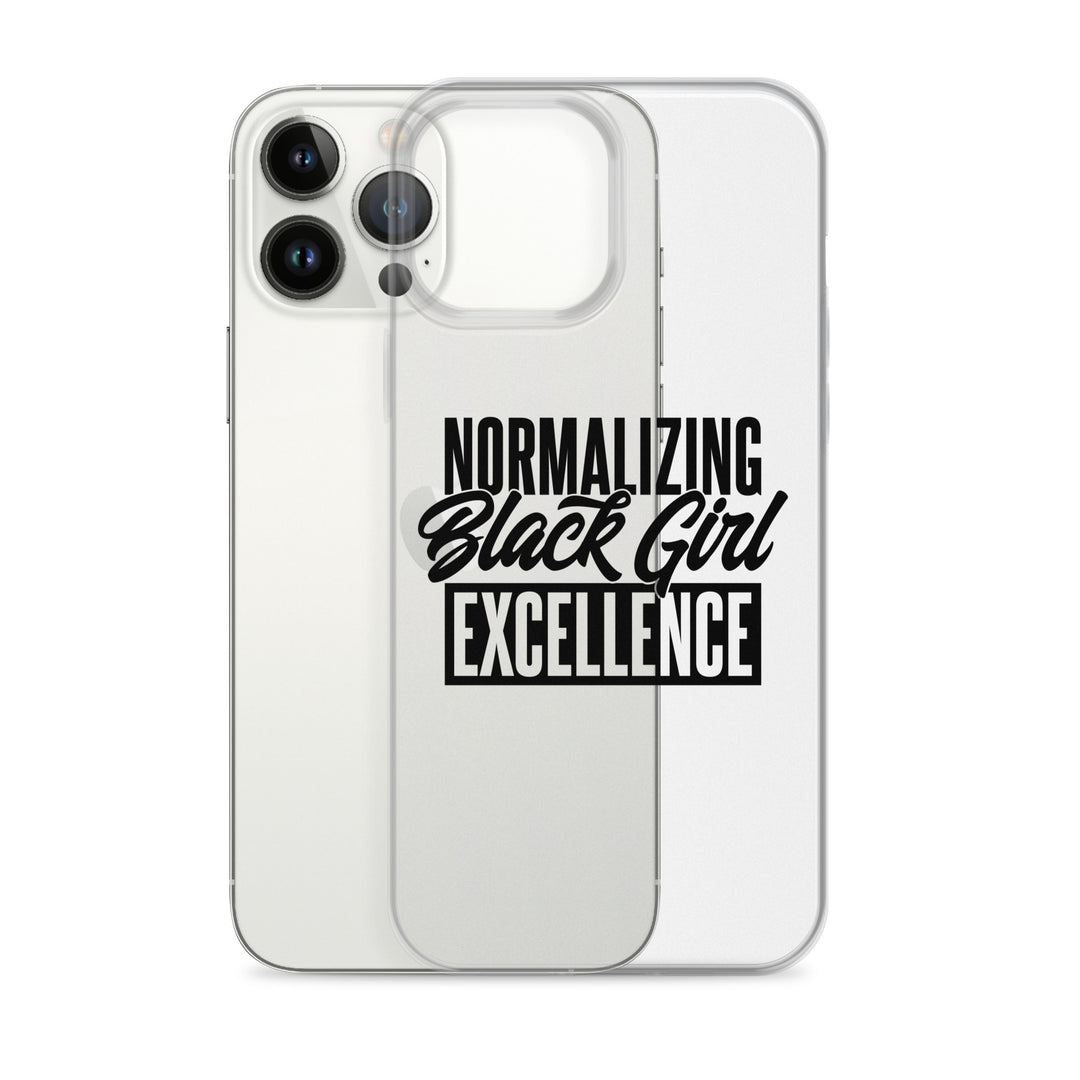 Normalizing Black Girl Excellence iPhone Case