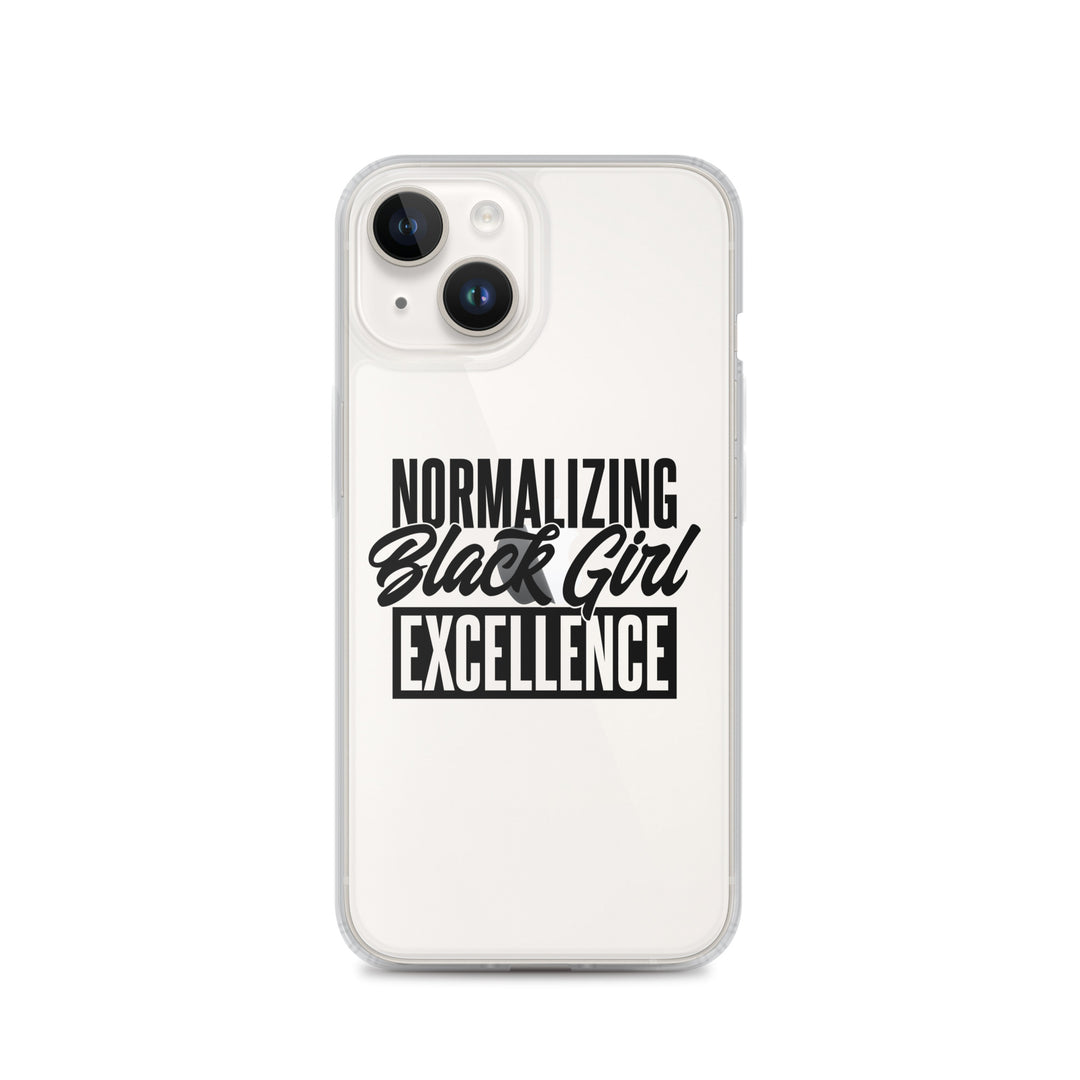 Normalizing Black Girl Excellence iPhone Case