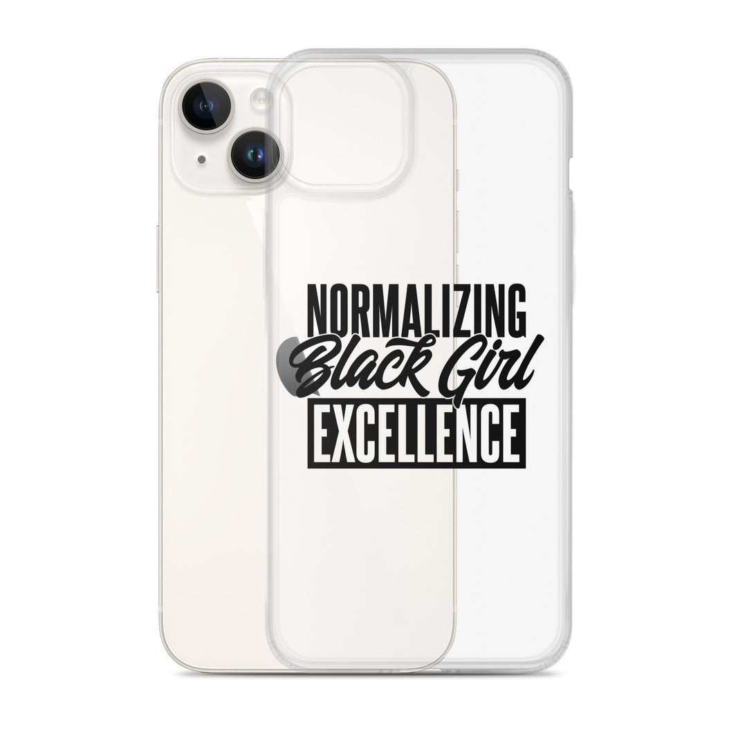 Normalizing Black Girl Excellence iPhone Case