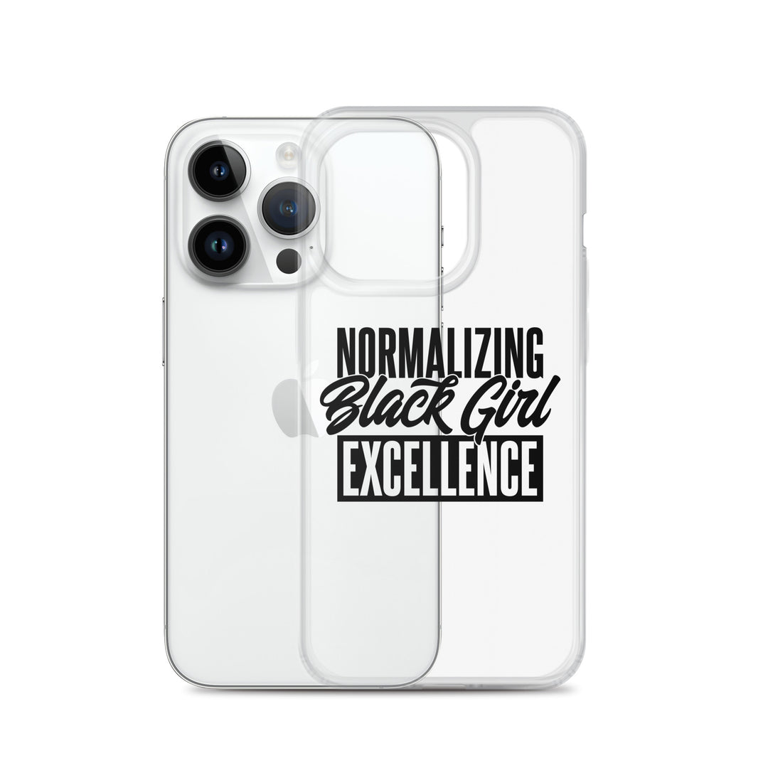 Normalizing Black Girl Excellence iPhone Case