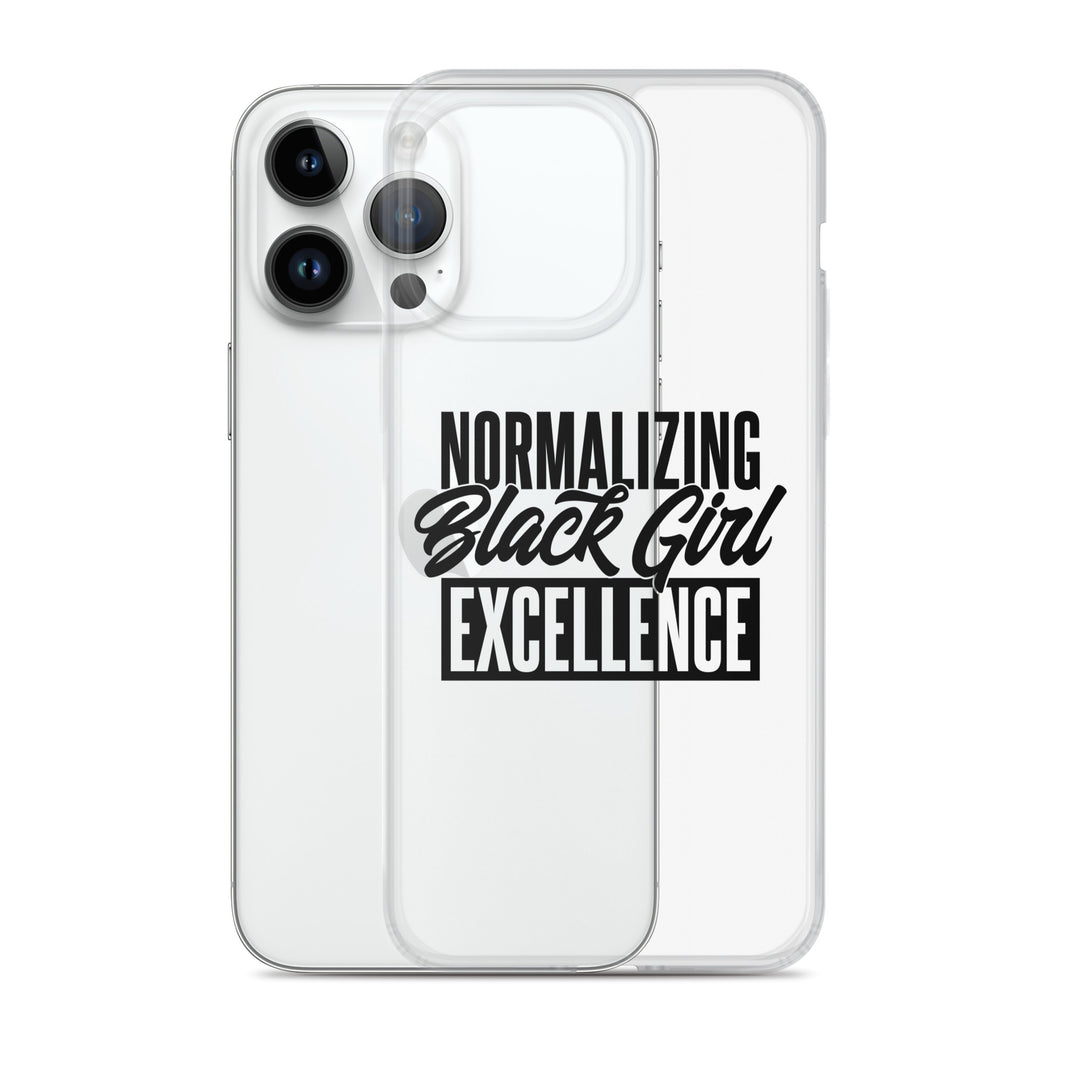 Normalizing Black Girl Excellence iPhone Case