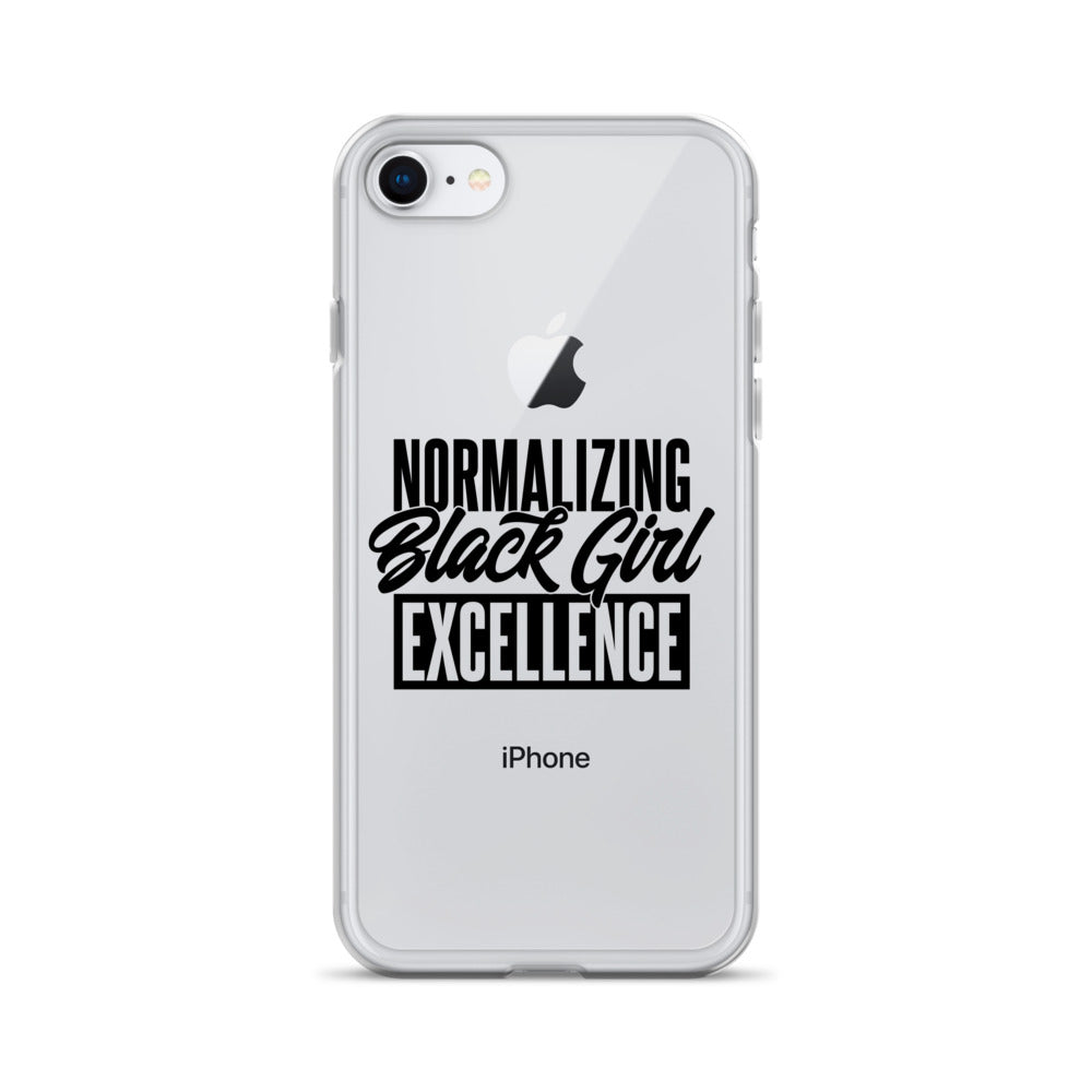 Normalizing Black Girl Excellence iPhone Case