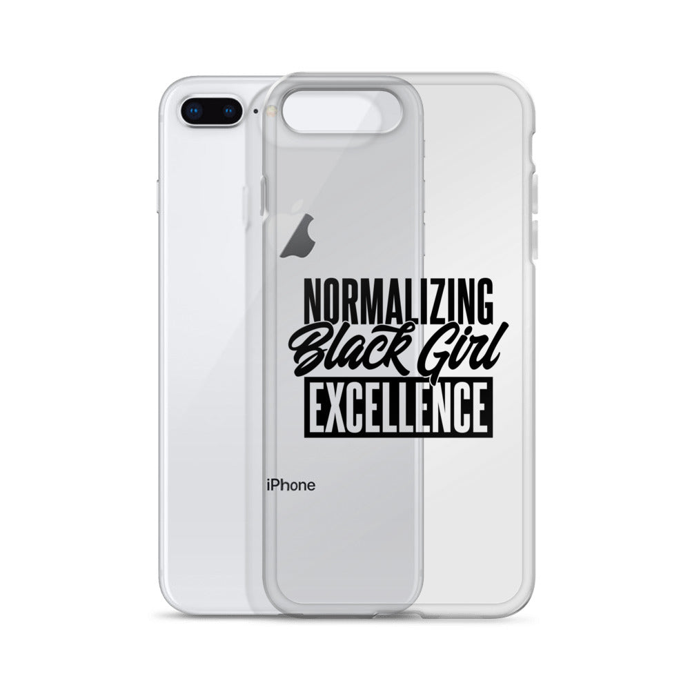 Normalizing Black Girl Excellence iPhone Case