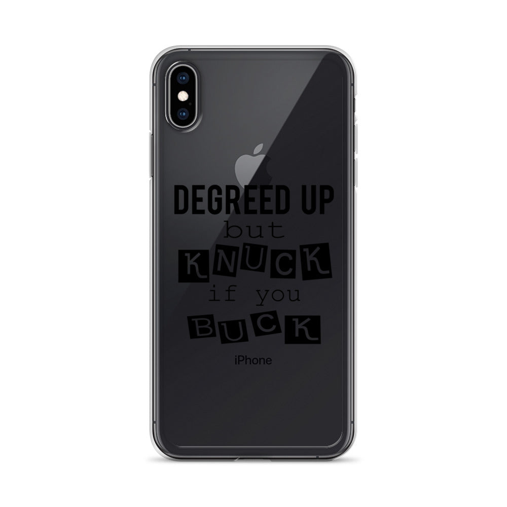 Degreed Up iPhone Case