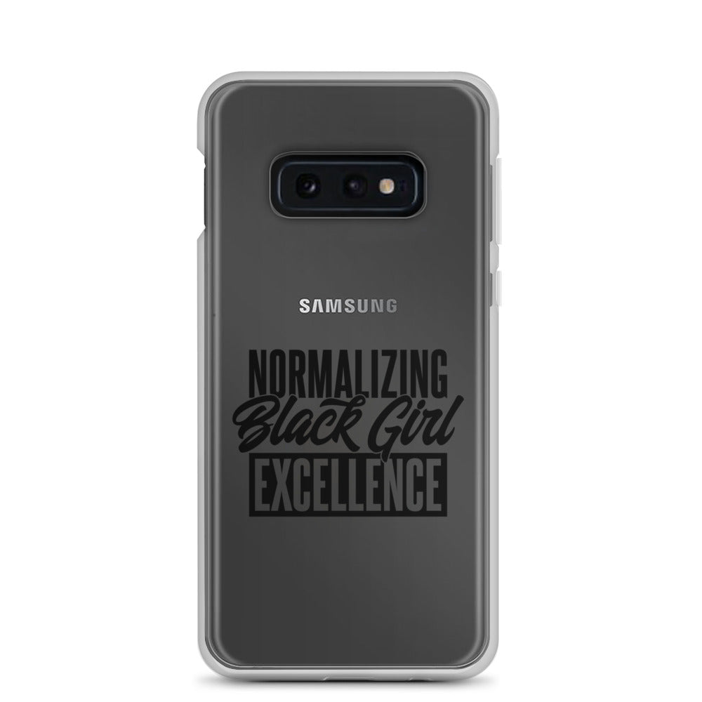 Normalizing Black Girl Excellence Samsung Galaxy Case